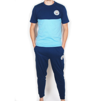 Manchester City férfi pizsama long navy