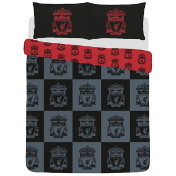FC Liverpool ágynemű black and grey