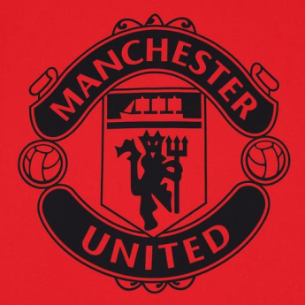 Manchester United férfi pizsama SLab crest black