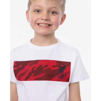 FC Liverpool gyerek póló camo white