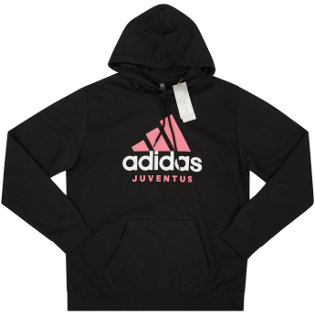 Juventus férfi kapucnis pulóver dna hoody black