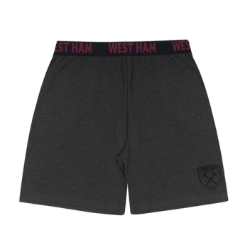 West Ham United férfi pizsama Short grey