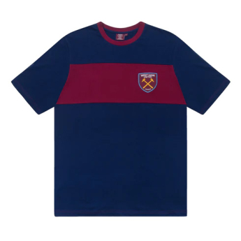 West Ham United férfi pizsama Long navy