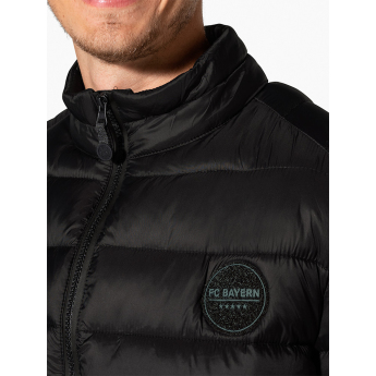 Bayern München férfi kabát winter Quilted black