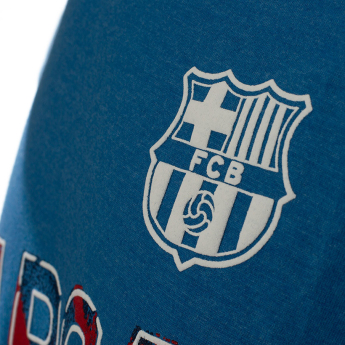 FC Barcelona férfi póló Barca azul