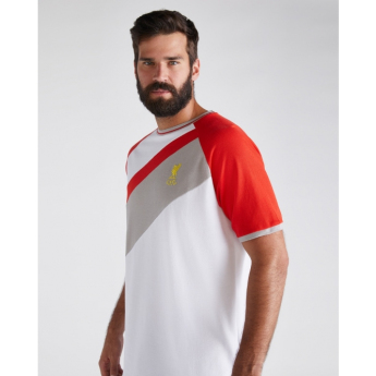 FC Liverpool férfi póló 1986 Panel white