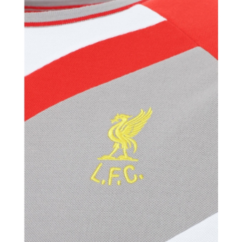 FC Liverpool férfi póló 1986 Panel white