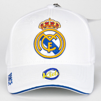 Real Madrid gyerek baseball sapka No3 white