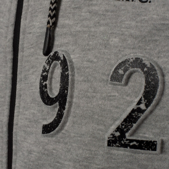 FC Liverpool férfi kapucnis pulóver No9 1892 grey