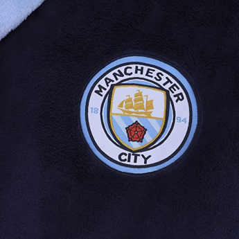 Manchester City férfi fürdőköpeny navy