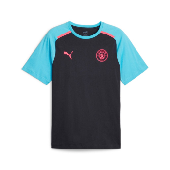 Manchester City férfi póló Casuals navy