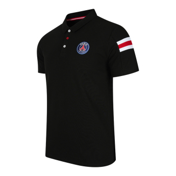 Paris Saint Germain pólóing Sleeve Stripe black