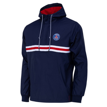 Paris Saint Germain férfi kapucnis kabát Wind blue