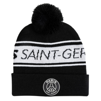 Paris Saint Germain gyerek téli sapka Pompon black
