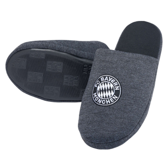 Bayern München férfi papucs Logo grey