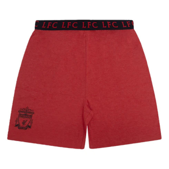 FC Liverpool férfi pizsama Short Red Marl