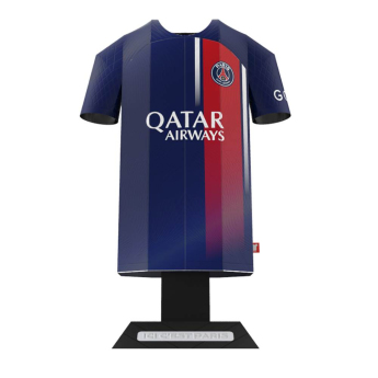 Paris Saint Germain 3D fém modell Home Jersey 2023/24 Kit