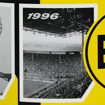 Borussia Dortmund bögre Stadium retro