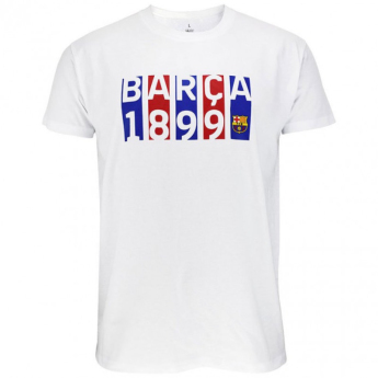 FC Barcelona gyerek póló Flag white