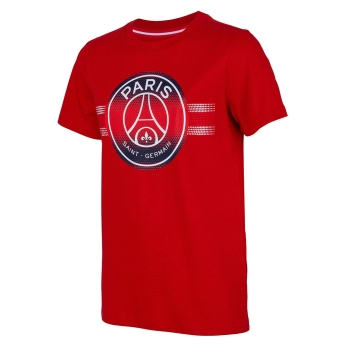 Paris Saint Germain gyerek póló Stripe Logo red