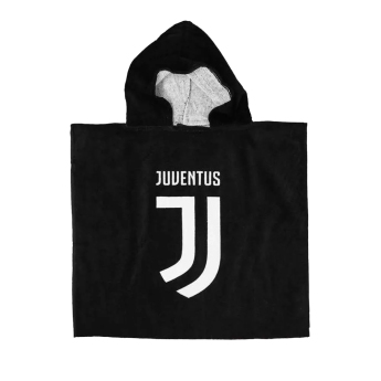 Juventus gyerek poncsó black white