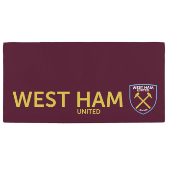 West Ham United fürdőlepedő Claret Gold