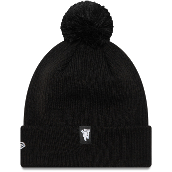 Manchester United télisapka Patch Black Bobble