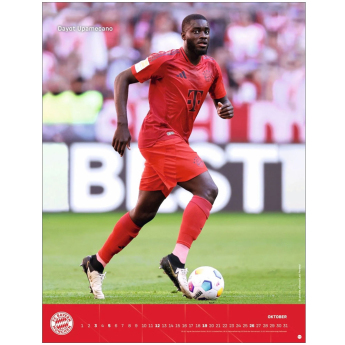 Bayern München naptár 2025 Wall