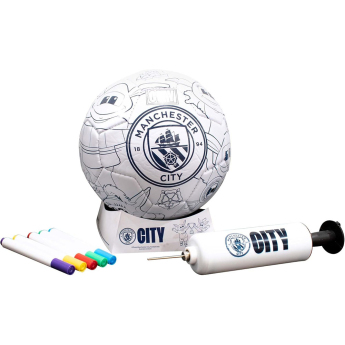 Manchester City futball labda Colour - size 2