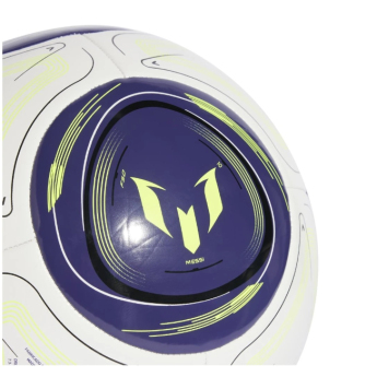 Lionel Messi futball labda CLub Art white