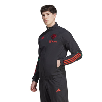 Manchester United férfi kabát TIRO 23 Presentation black