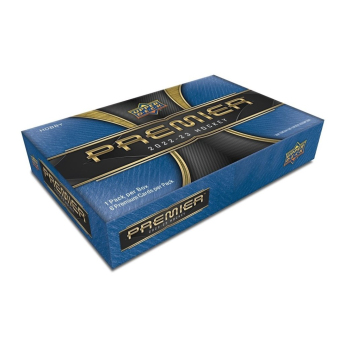 NHL dobozok NHL hokikártyák 2022-23 Upper Deck Premier Hockey Hobby Box
