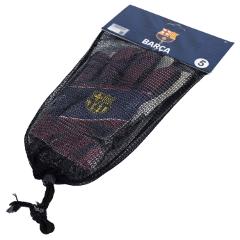 FC Barcelona gyerek kapuskesztyű Fuse Goalkeeper Gloves Kids 67-73mm palm width