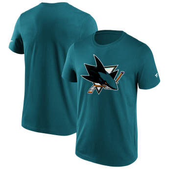 San Jose Sharks férfi póló Primary Logo Graphic green