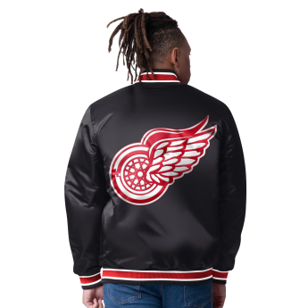 Detroit Red Wings férfi kabát The CLOSER Reversible Varsity Satin