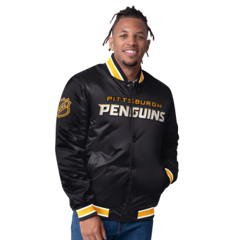 Pittsburgh Penguins férfi kabát The CLOSER Reversible Varsity Satin