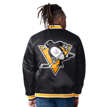 Pittsburgh Penguins férfi kabát The CLOSER Reversible Varsity Satin