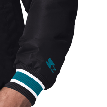 San Jose Sharks férfi kabát The CLOSER Reversible Varsity Satin