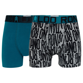 Cristiano Ronaldo gyerek boxeralsó 2pack CR7 navy-text