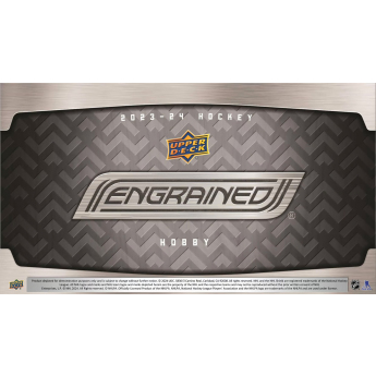 NHL dobozok NHL hokikártyák 2023-24 Upper Deck Engrained Hockey Hobby Box