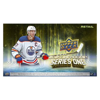 NHL dobozok NHL hokikártyák 2024-25 Upper Deck Series 1 Tin Box