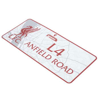 FC Liverpool fali tábla Route To