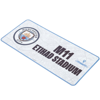 Manchester City fali tábla Route To