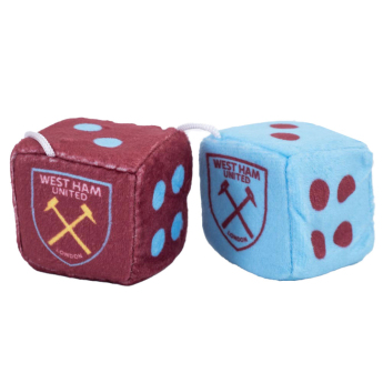 West Ham United autó kocka Hanging Dice