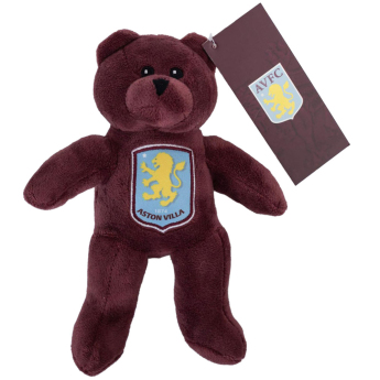 Aston Villa plüss mackó Mini