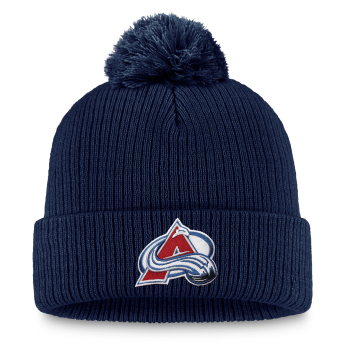 Colorado Avalanche téli sapka A/CAP Beanie Cuff Pom