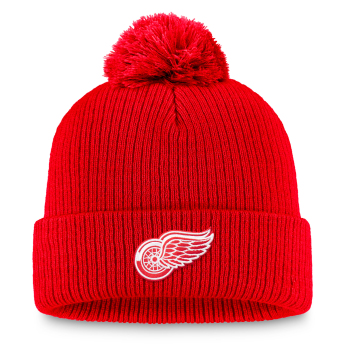 Detroit Red Wings téli sapka A/CAP Beanie Cuff Pom