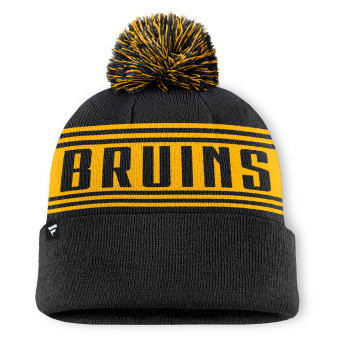 Boston Bruins téli sapka A/CAP Beanie Cuff W/Pom