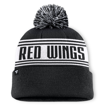 Detroit Red Wings téli sapka A/CAP Beanie Cuff W/Pom