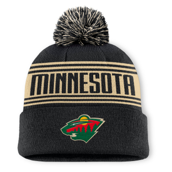 Minnesota Wild téli sapka A/CAP Beanie Cuff W/Pom